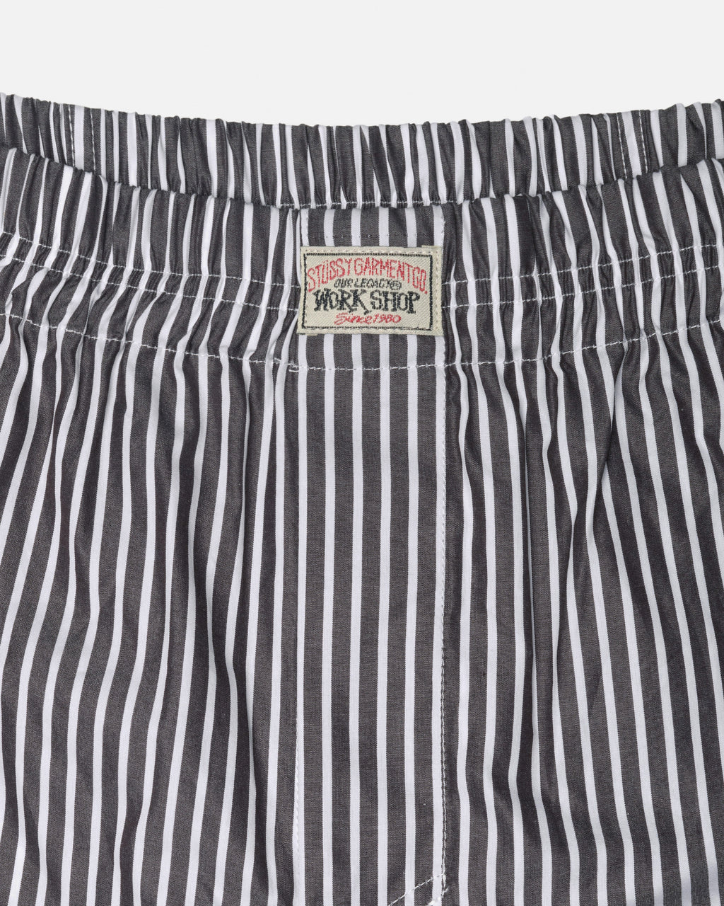 Stussy Our Legacy Arbejds Shop Boxer Shorts Sort Striber | 9421QNOFJ