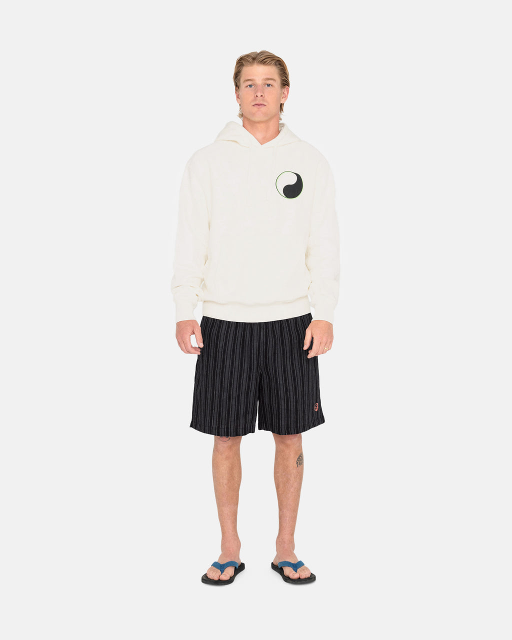 Stussy Our Legacy Arbejds Shop Laguna Shorts Flerfarvede Striber Beige | 0269KOUWH