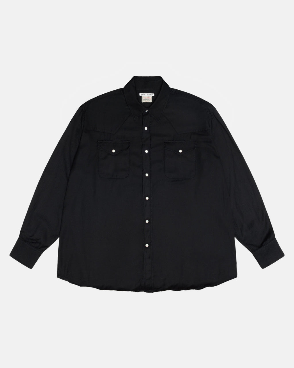 Stussy Our Legacy Arbejds Shop Ranch Skjorte Sort | 8542EPZJQ