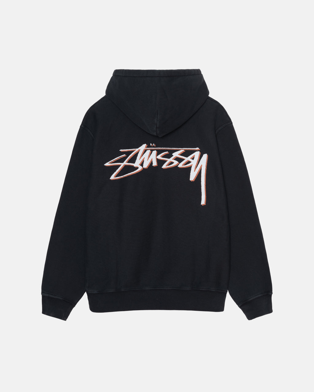 Stussy Our Legacy Drop Shadow Pigment Dyed Hættetrøje Sort | 6517ABGEU