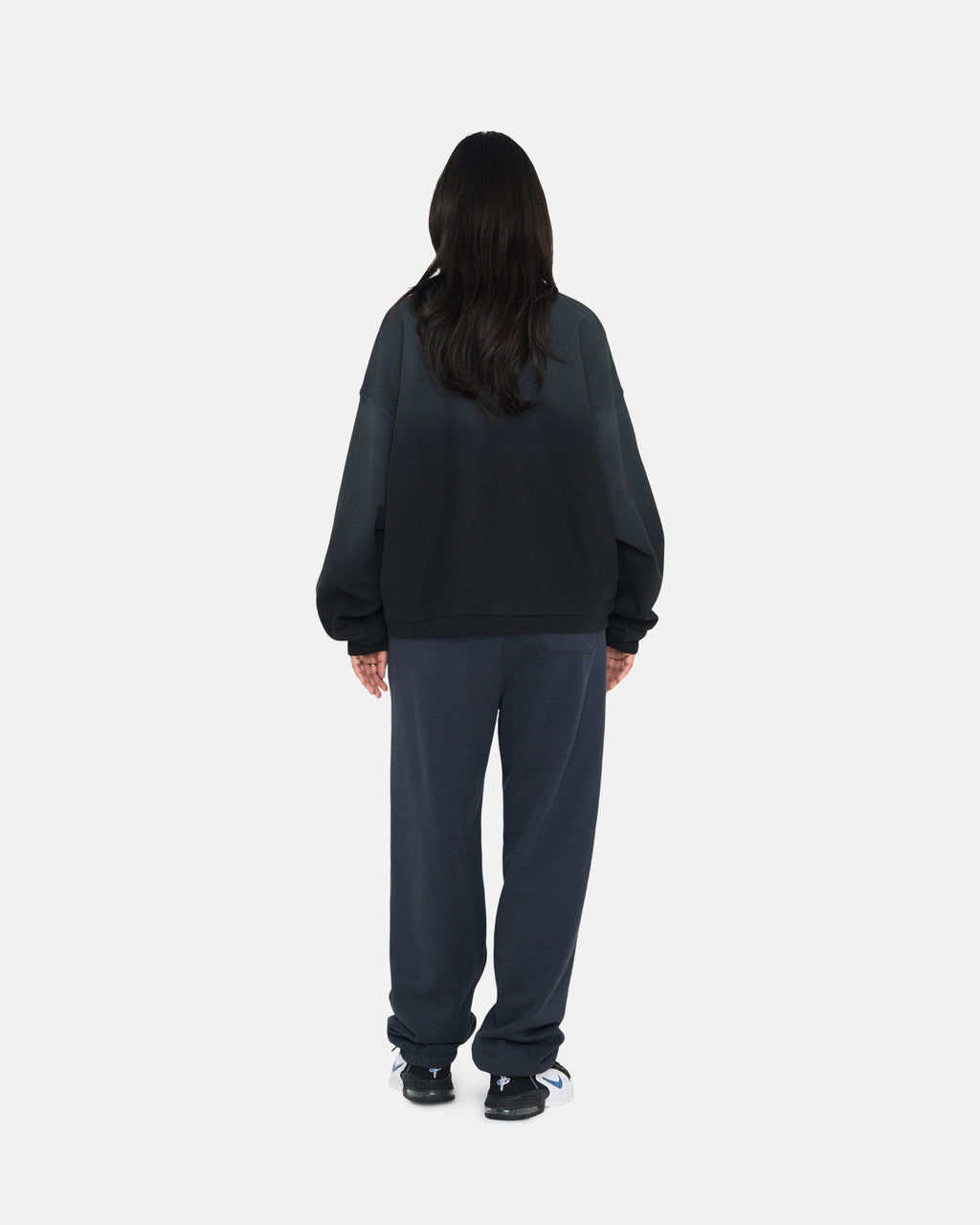 Stussy Overdyed Stock Logo Joggingbukser Mørkeblå | 6504XGILN