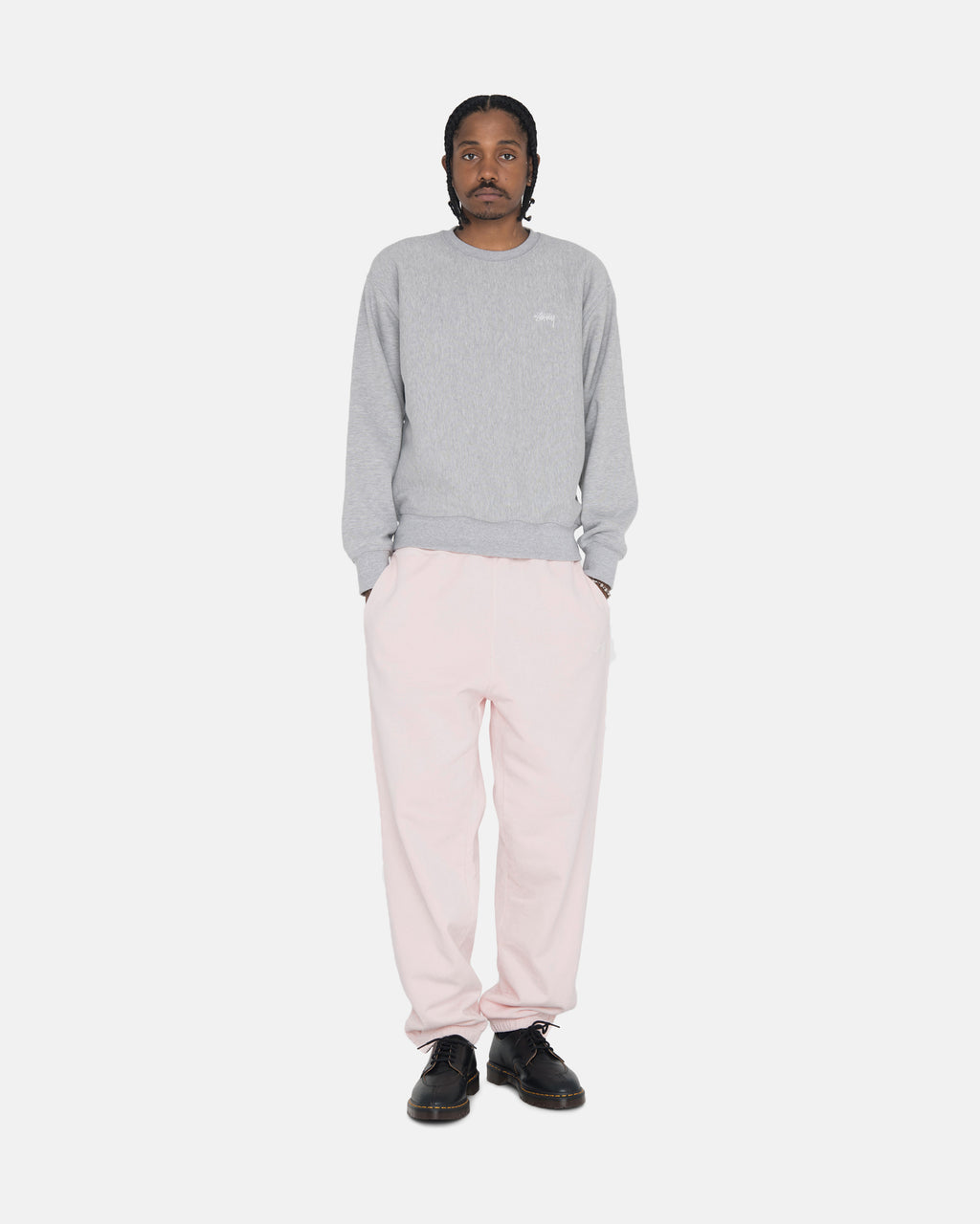 Stussy Overdyed Stock Logo Joggingbukser Lyserød | 7503WXHLA