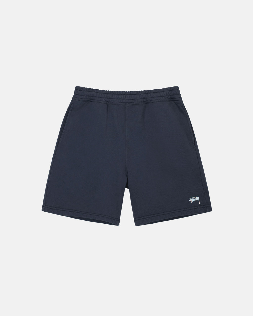 Stussy Overdyed Stock Logo Sweat Shorts Mørkeblå | 3597YOLNX