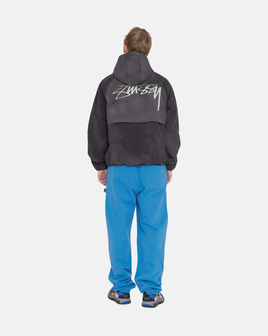 Stussy Pigment Dyed Fleece Bukser Blå | 1059GXWKM