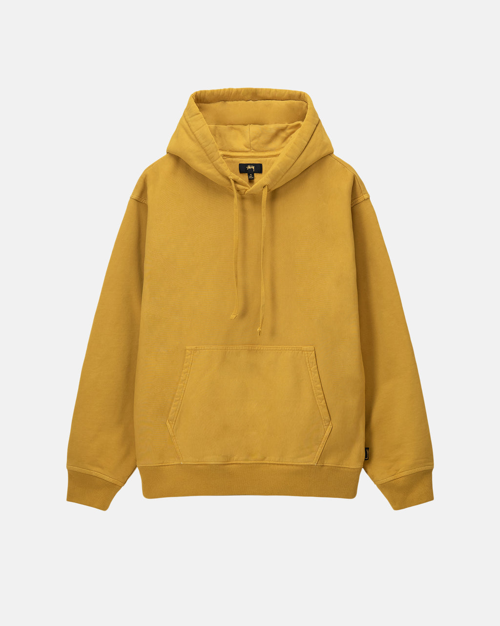 Stussy Pigment Dyed Fleece Hættetrøje Guld | 7348IUXAG