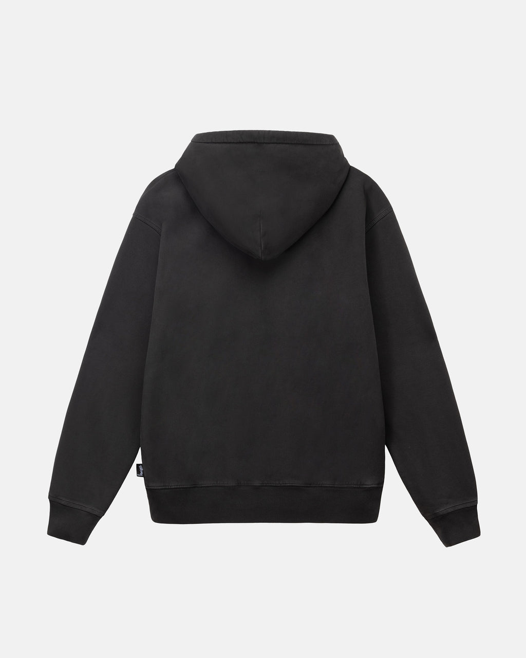 Stussy Pigment Dyed Fleece Hættetrøje Sort | 0862EVHKF