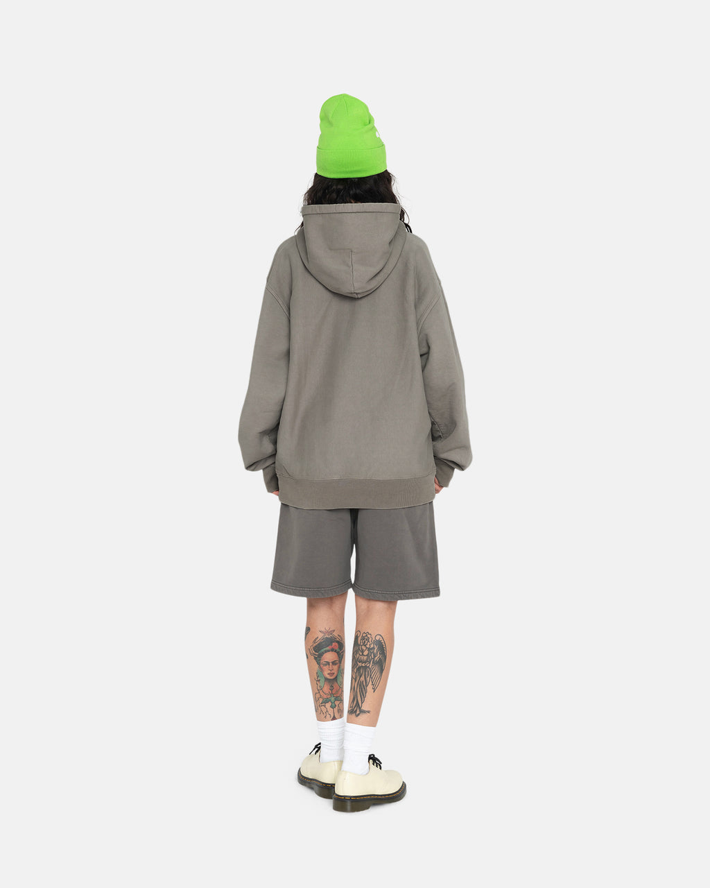 Stussy Pigment Dyed Fleece Shorts Grå | 2057LJDBC