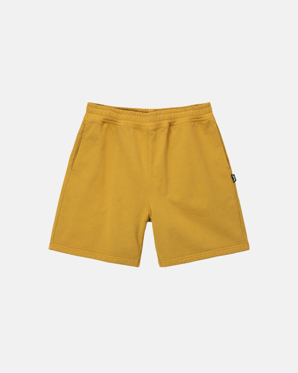 Stussy Pigment Dyed Fleece Shorts Guld | 2461INUGP