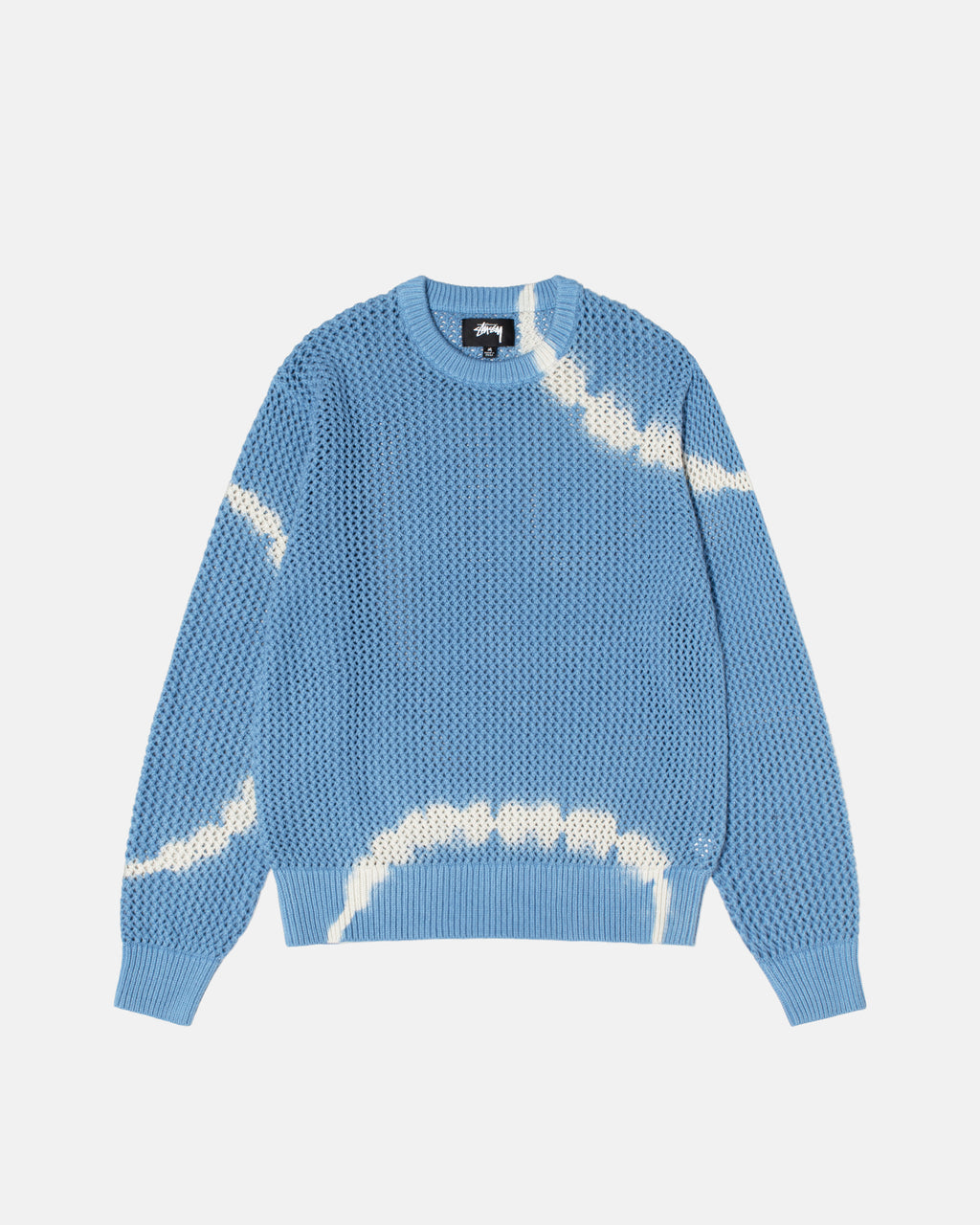 Stussy Pigment Dyed Loose Gauge Trøjer Blå | 3901KCHSA