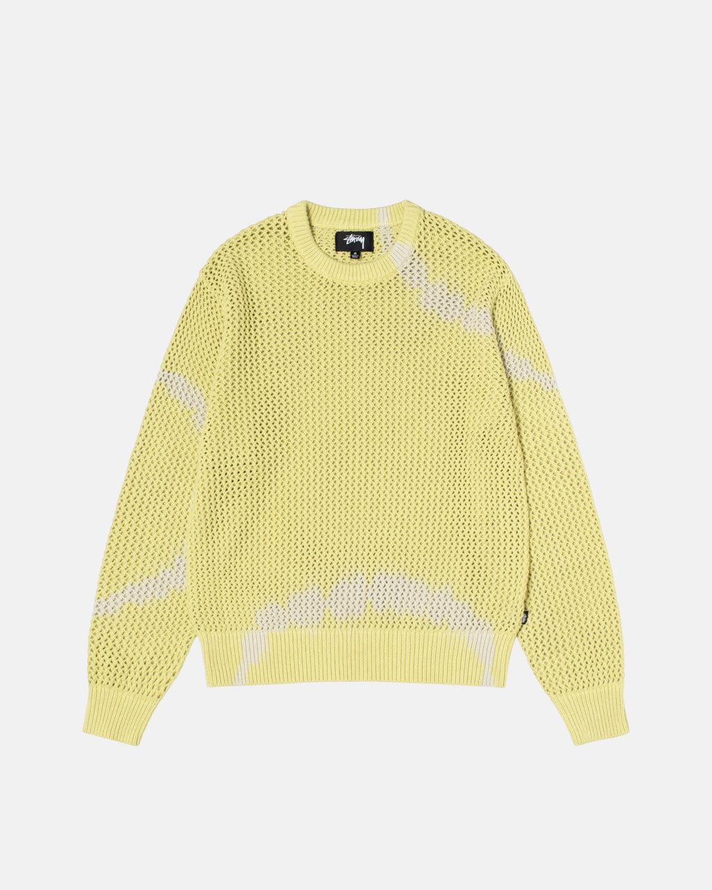 Stussy Pigment Dyed Loose Gauge Trøjer Gul | 1726DWJCF