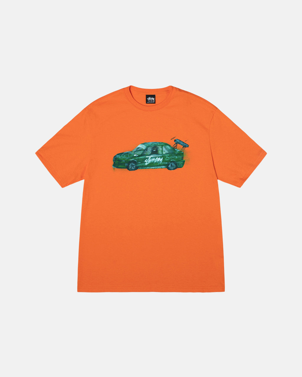 Stussy Racecar Løbe T-shirt Koral | 6385MGFJV