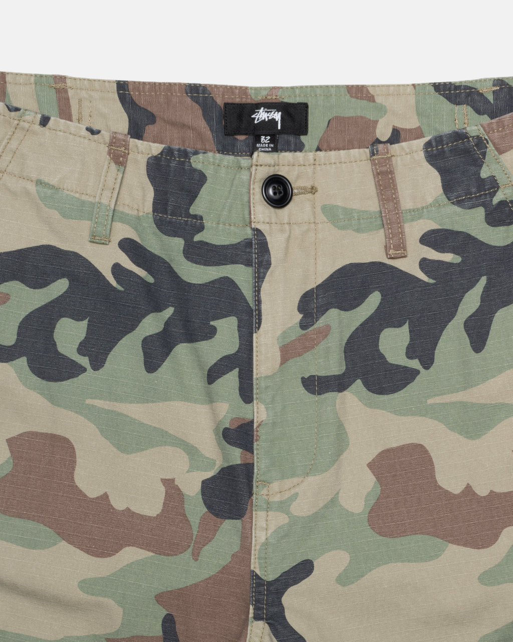 Stussy Ripstop Surplus Cargo Bukser Camo | 5208IHMLJ