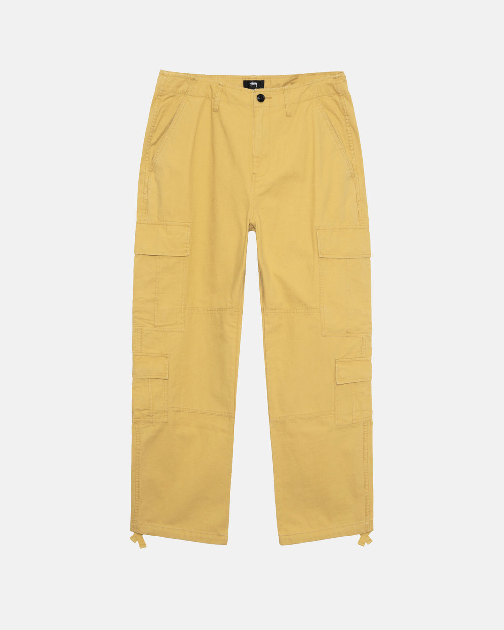 Stussy Ripstop Surplus Cargo Bukser Sulphur | 4230NQHVF