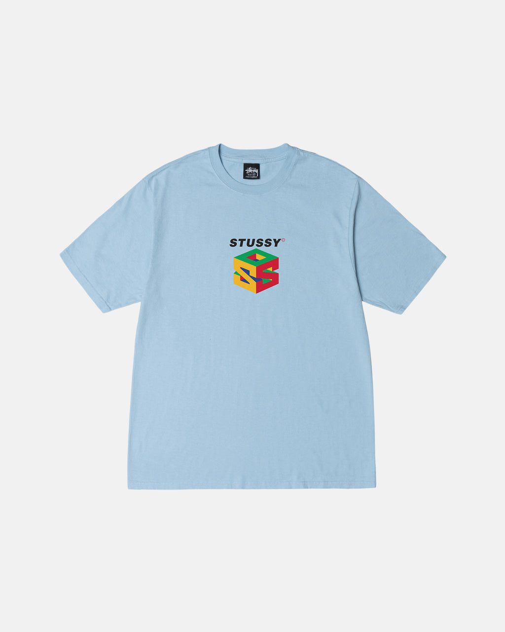 Stussy S64 Pigment Dyed Løbe T-shirt Blå | 8304JKCMQ