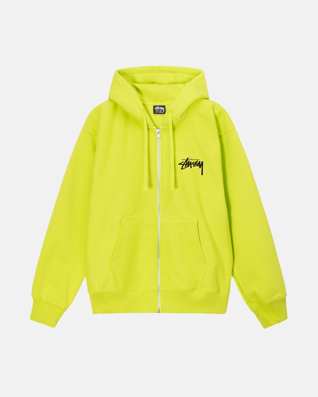 Stussy Sara Zip Hættetrøje Keylime | 5423CJRSH