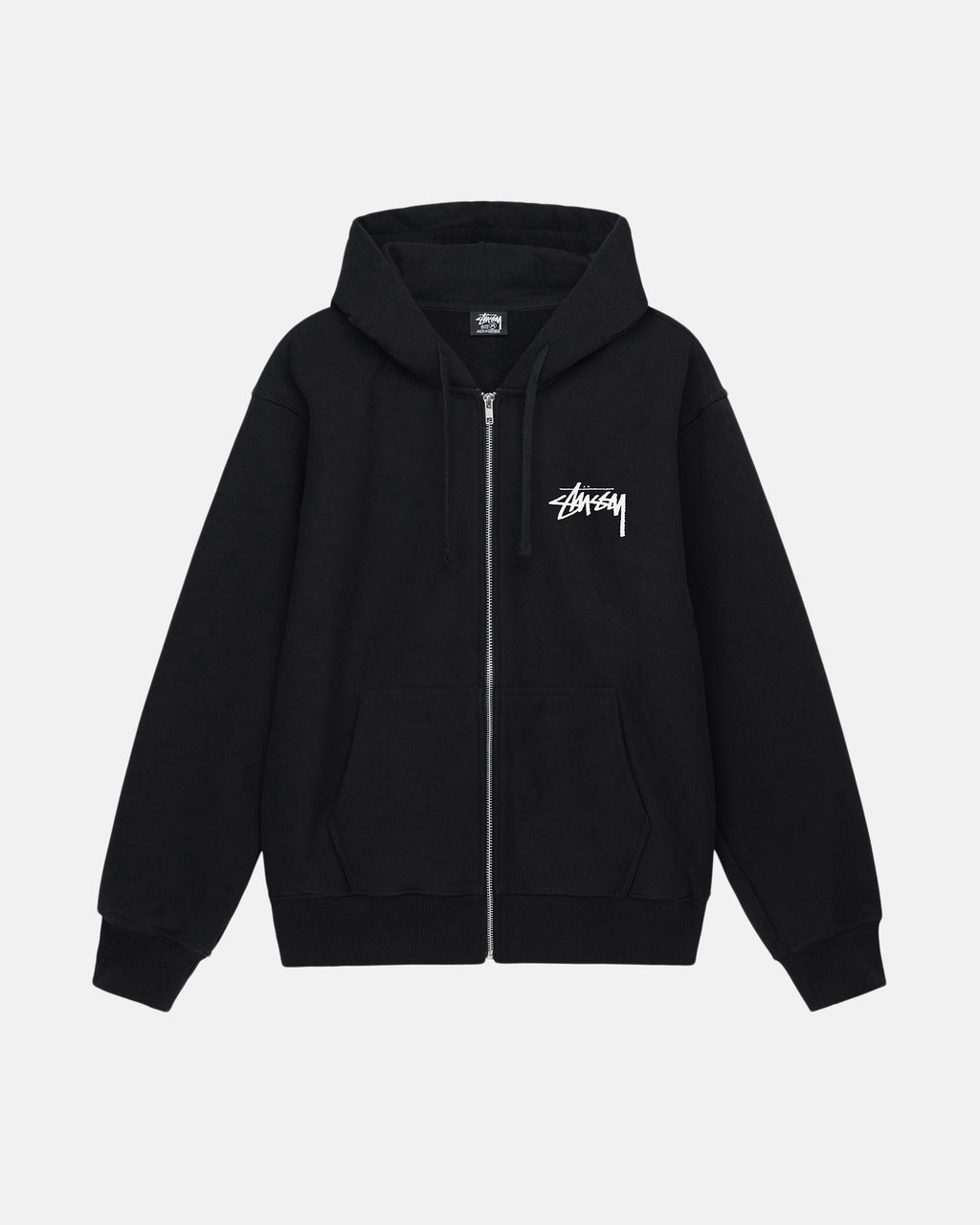 Stussy Sara Zip Hættetrøje Sort | 4635JWTMV