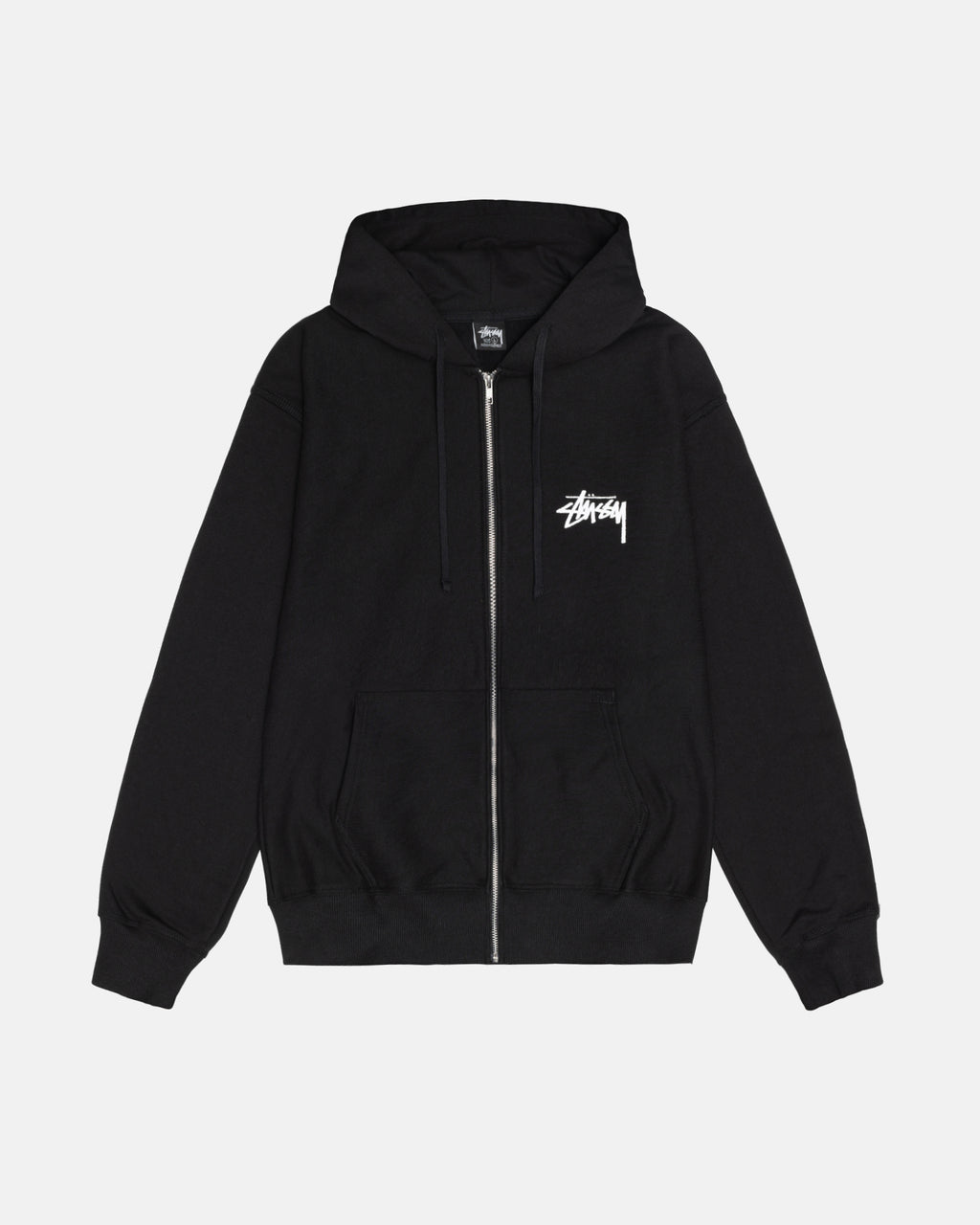 Stussy Shattered Zip Hættetrøje Sort | 1037WLESR