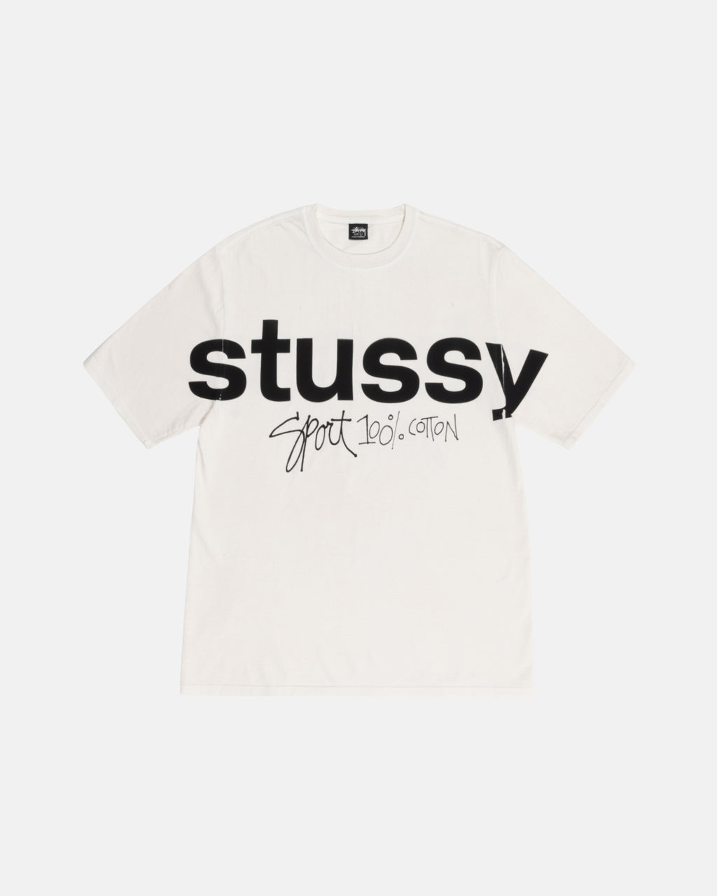 Stussy Sports 100% Pigment Dyed Løbe T-shirt Beige | 0681BVGWZ