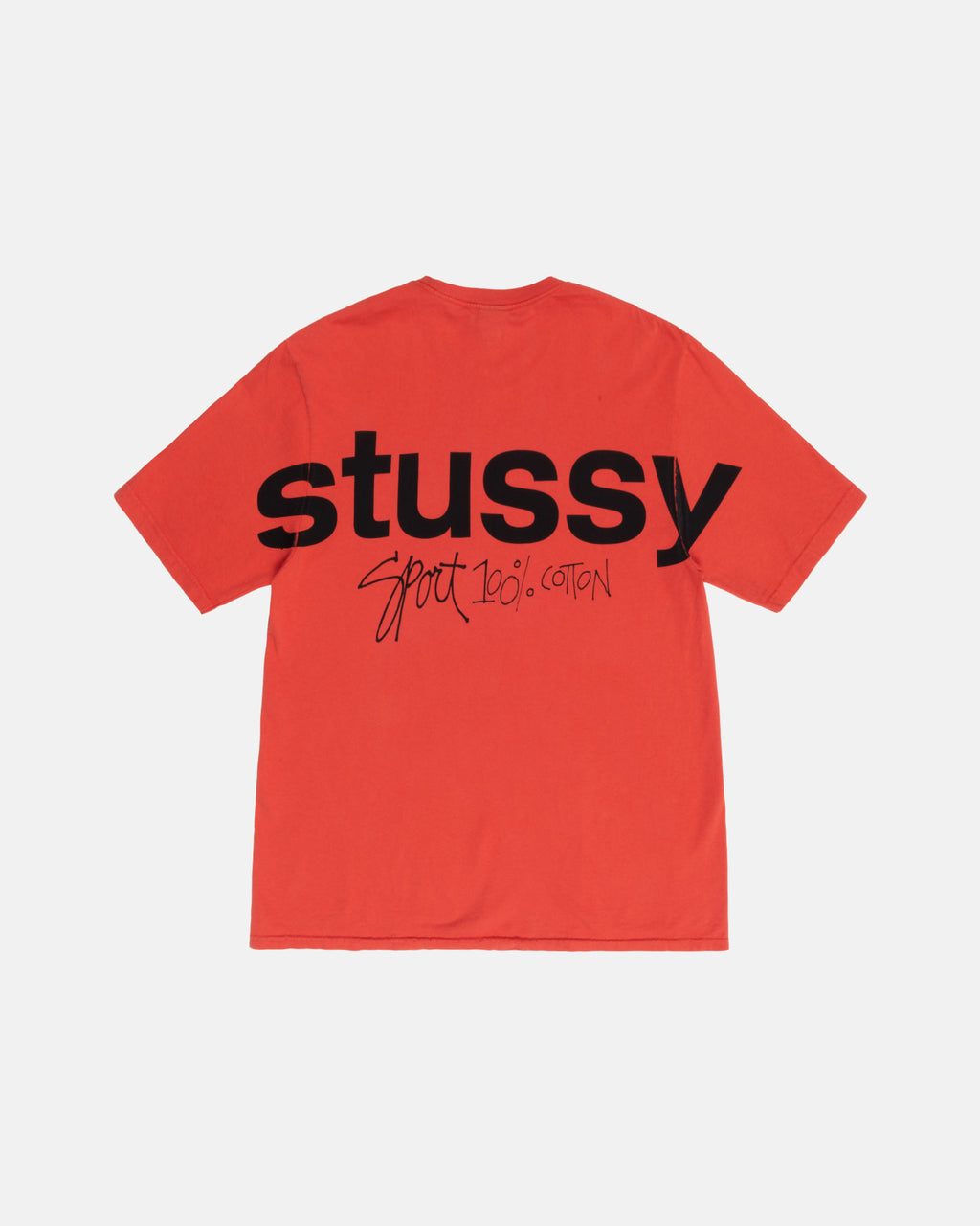 Stussy Sports 100% Pigment Dyed Løbe T-shirt Lyserød | 4378HBOQE