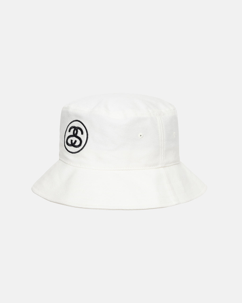 Stussy Ss Link Deep Bucket Hat Hvide | 6712IKBOH