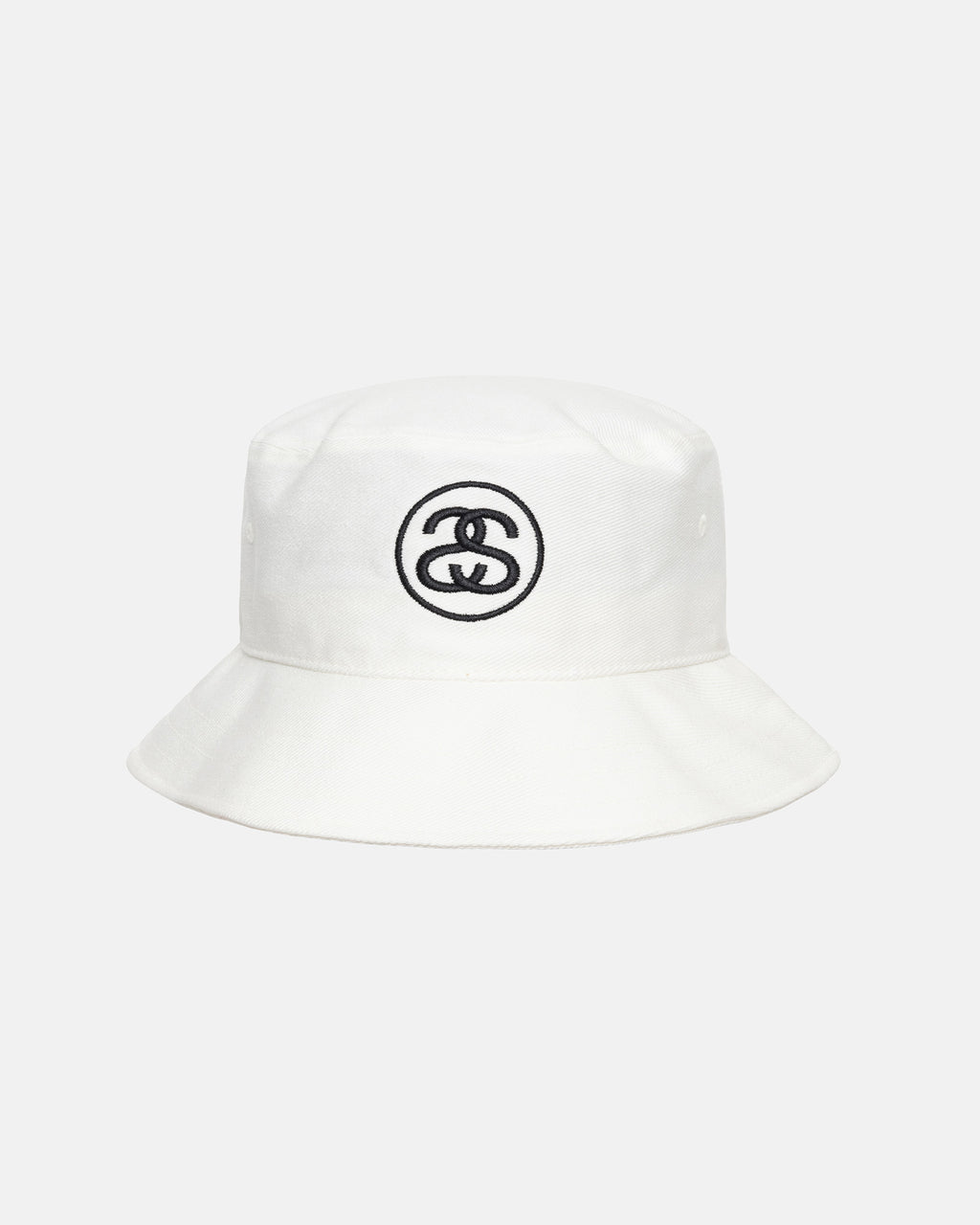 Stussy Ss Link Deep Bucket Hat Hvide | 6712IKBOH