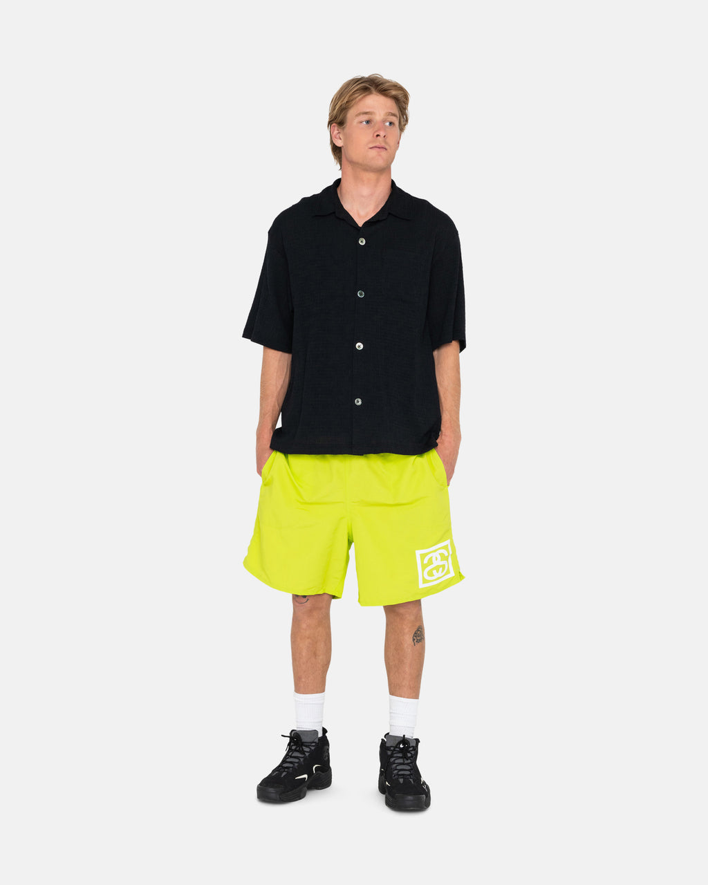 Stussy Ss-link Strand Shorts Lysegrøn | 8624FXZHT