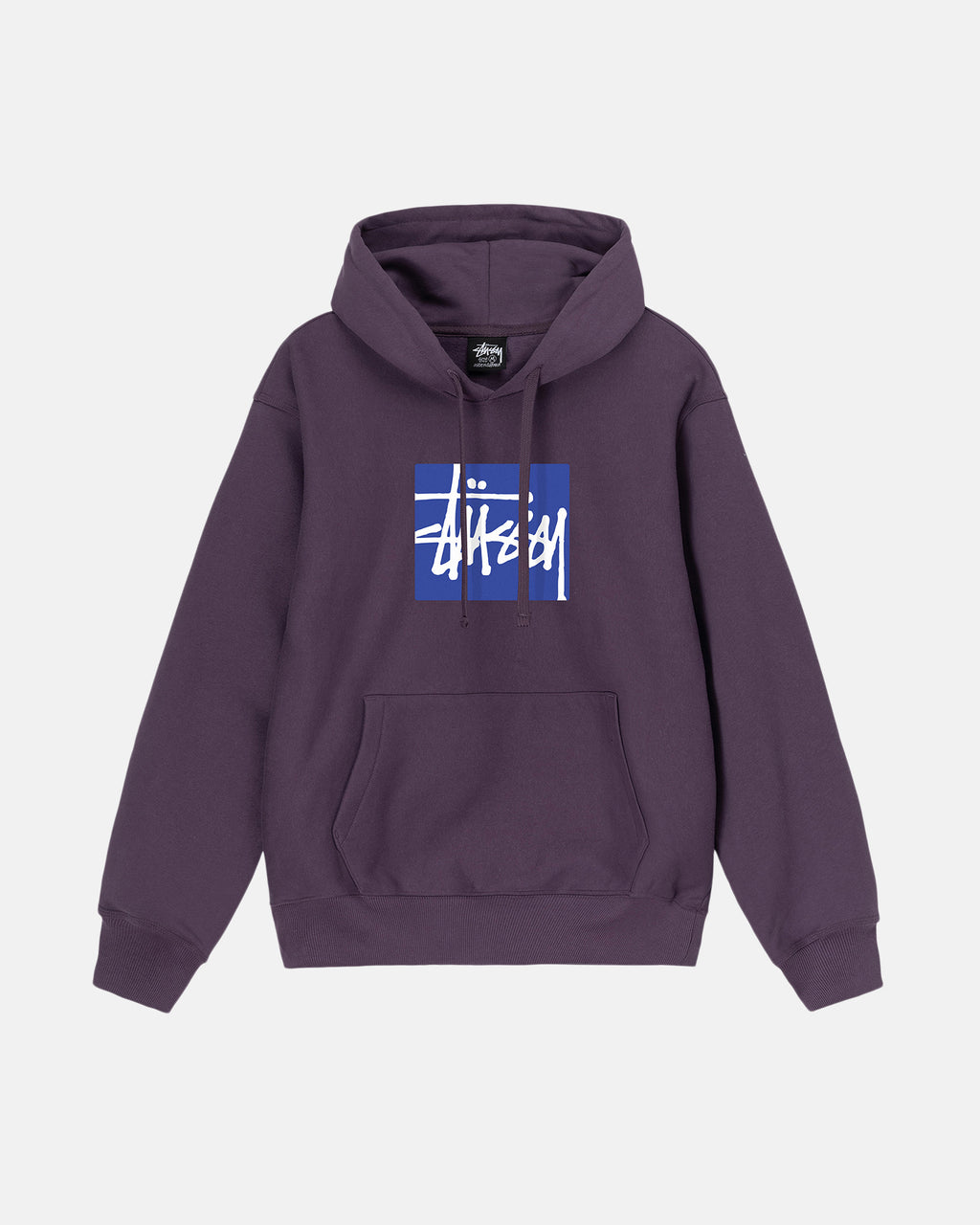 Stussy Stock Box Hættetrøje Lilla | 0239MJKET