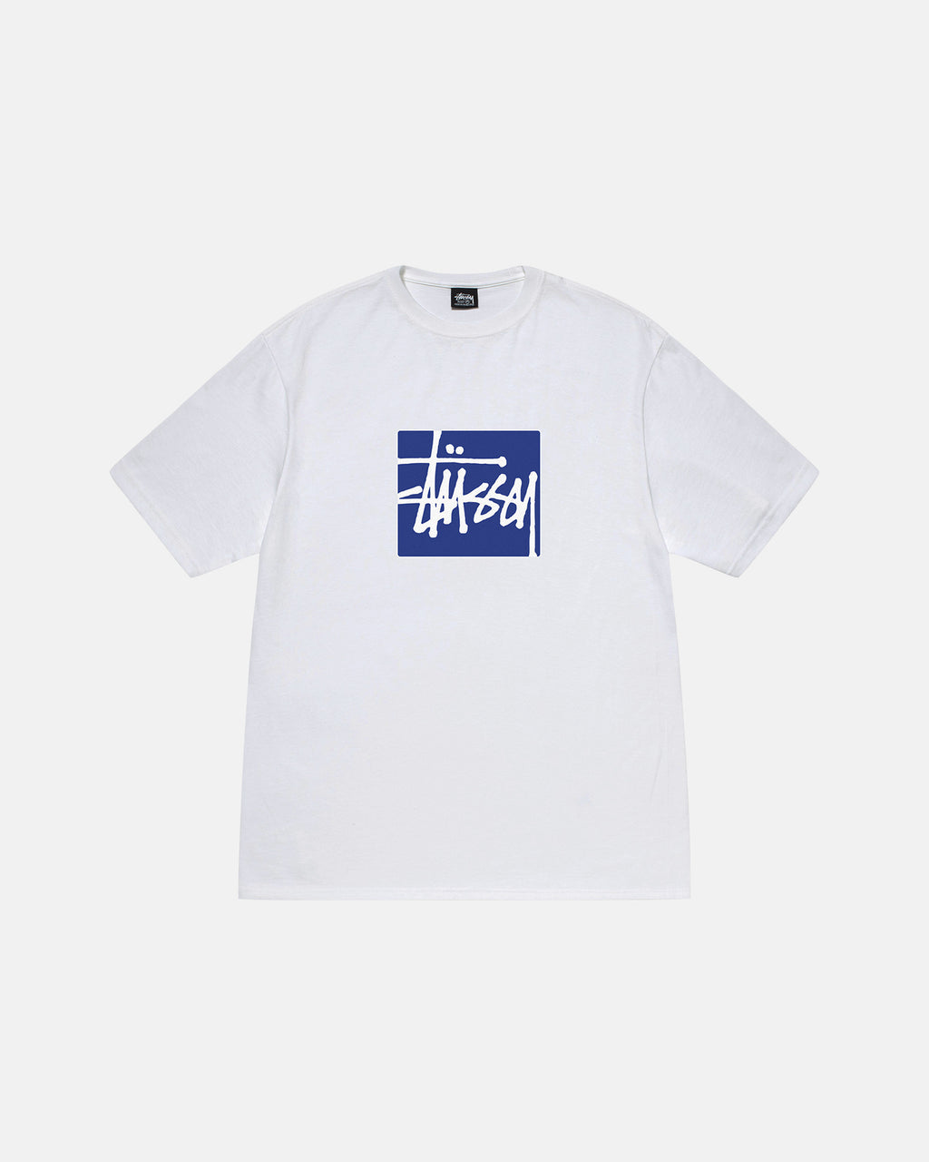 Stussy Stock Box Løbe T-shirt Hvide | 3528HPLYS