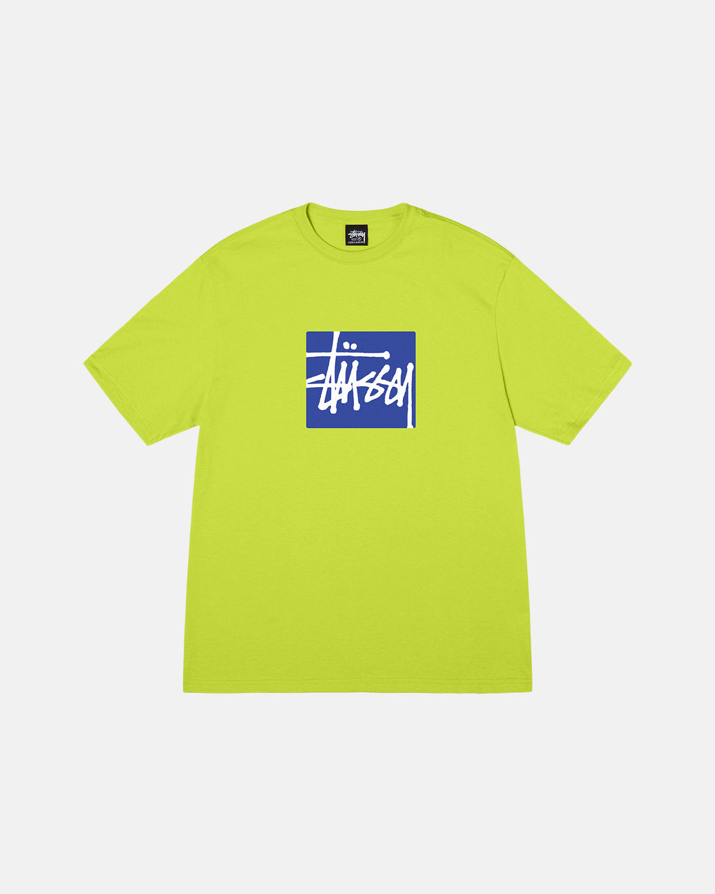 Stussy Stock Box Løbe T-shirt Keylime | 7569RFLAP