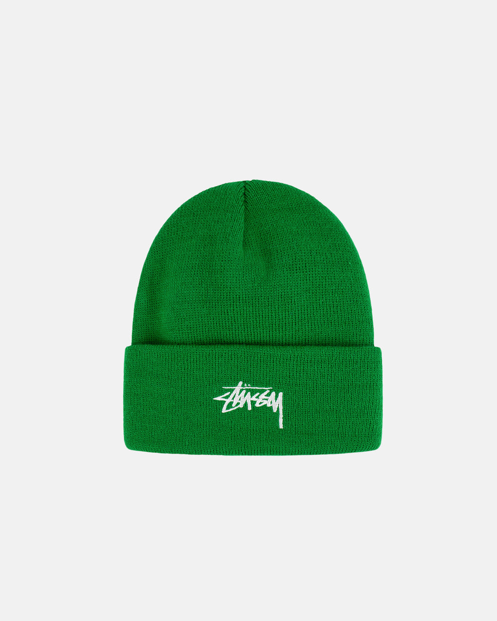 Stussy Stock Cuff Beanie Kasketter Kelly | 2564PUCFN