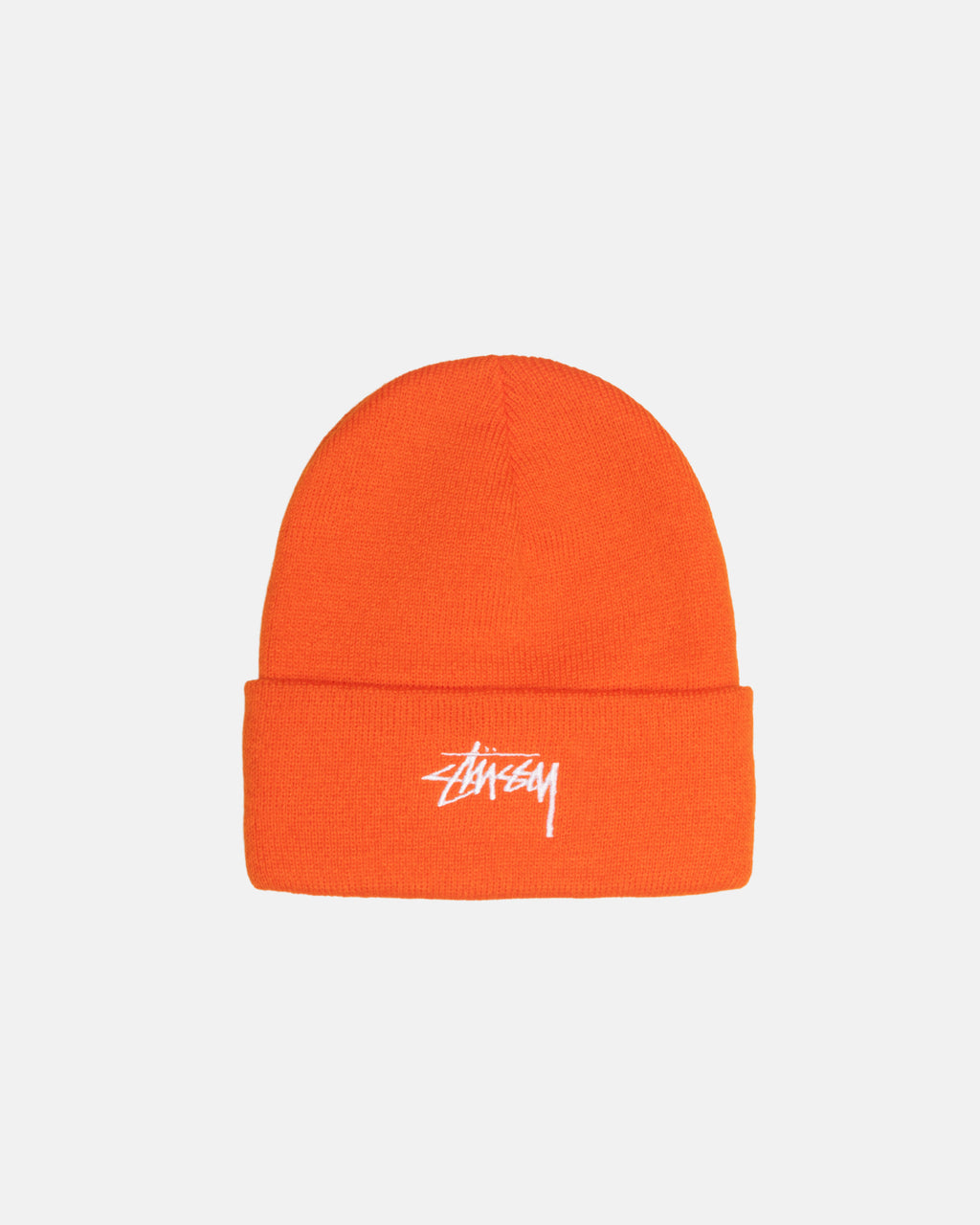 Stussy Stock Cuff Beanie Kasketter Orange | 7683ZVDRY