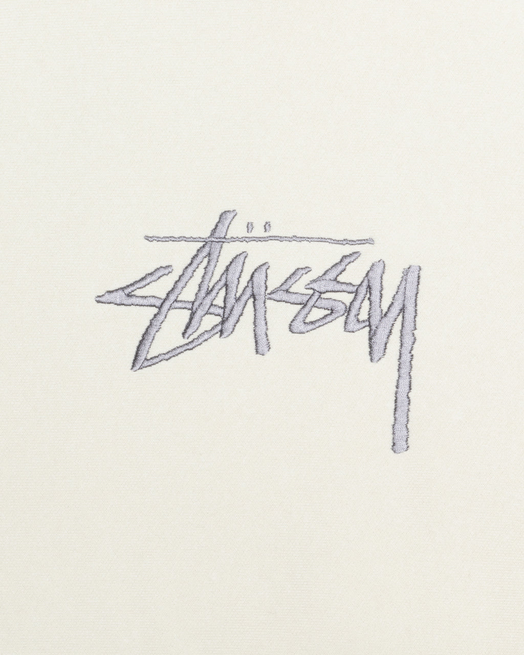 Stussy Stock Logo Applique Hættetrøje Grå | 8961FWLYM