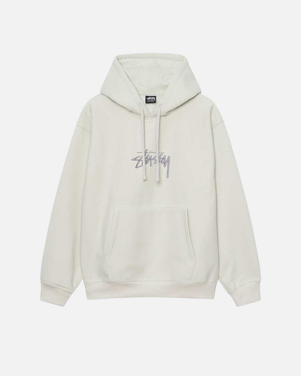 Stussy Stock Logo Applique Hættetrøje Grå | 8961FWLYM