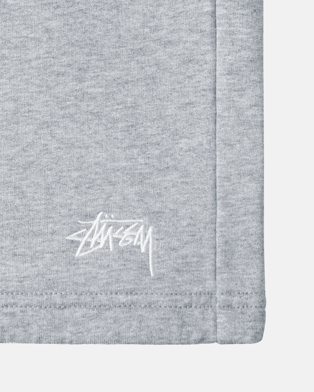 Stussy Stock Logo Sweat Shorts Grå | 4057RAWKD