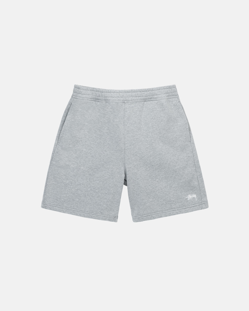 Stussy Stock Logo Sweat Shorts Grå | 4057RAWKD