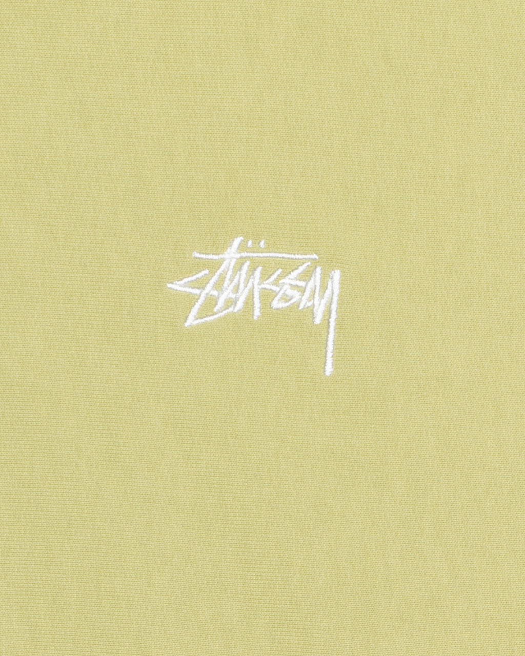 Stussy Stock Logo Zip Hættetrøje Grøn | 6053LYJEM