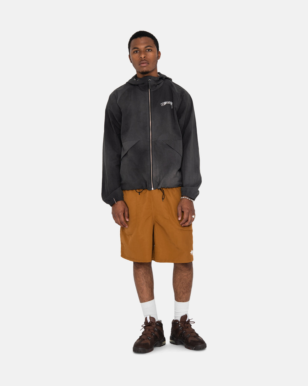 Stussy Stock Strand Shorts Coyote | 6824HILEV