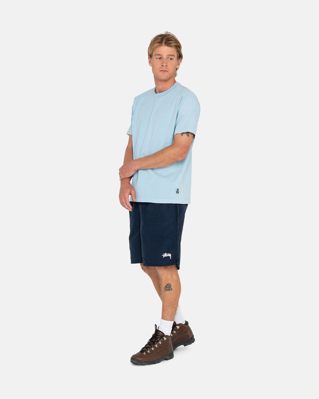 Stussy Stock Strand Shorts Mørkeblå | 4802JGEHZ