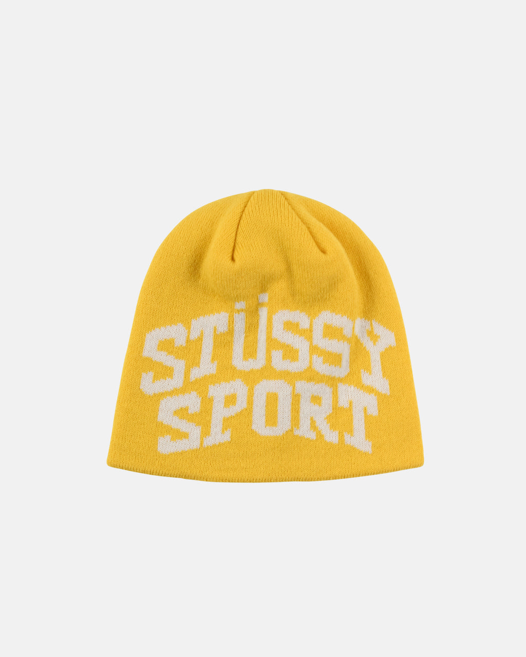 Stussy Stussy Sports Jacquard Skullcap Beanie Kasketter Gul | 2130NWRSV