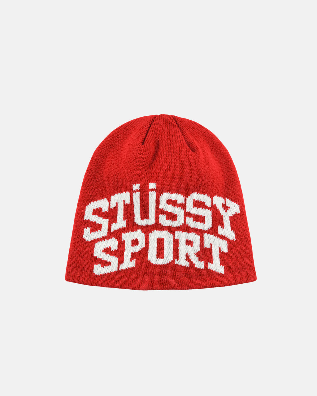 Stussy Stussy Sports Jacquard Skullcap Beanie Kasketter Rød | 9845UEWYN