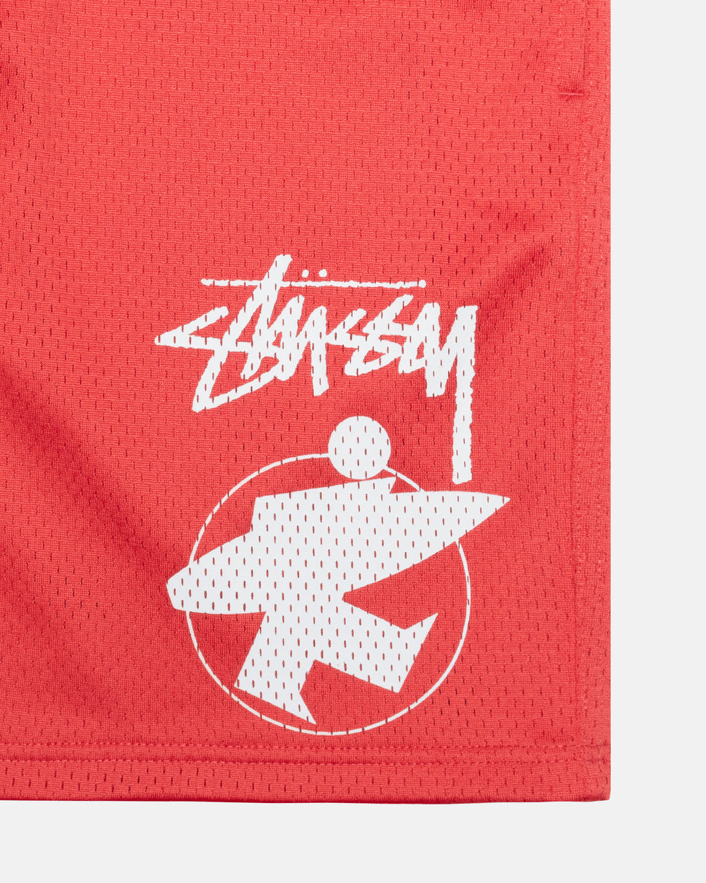 Stussy Surfman Mesh Shorts Rød | 3298ONIBG