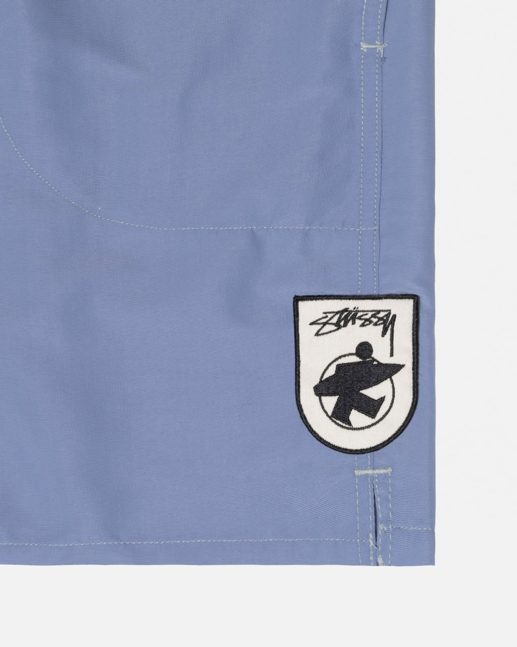 Stussy Surfman Patch Strand Shorts Blå | 2370UNEOV