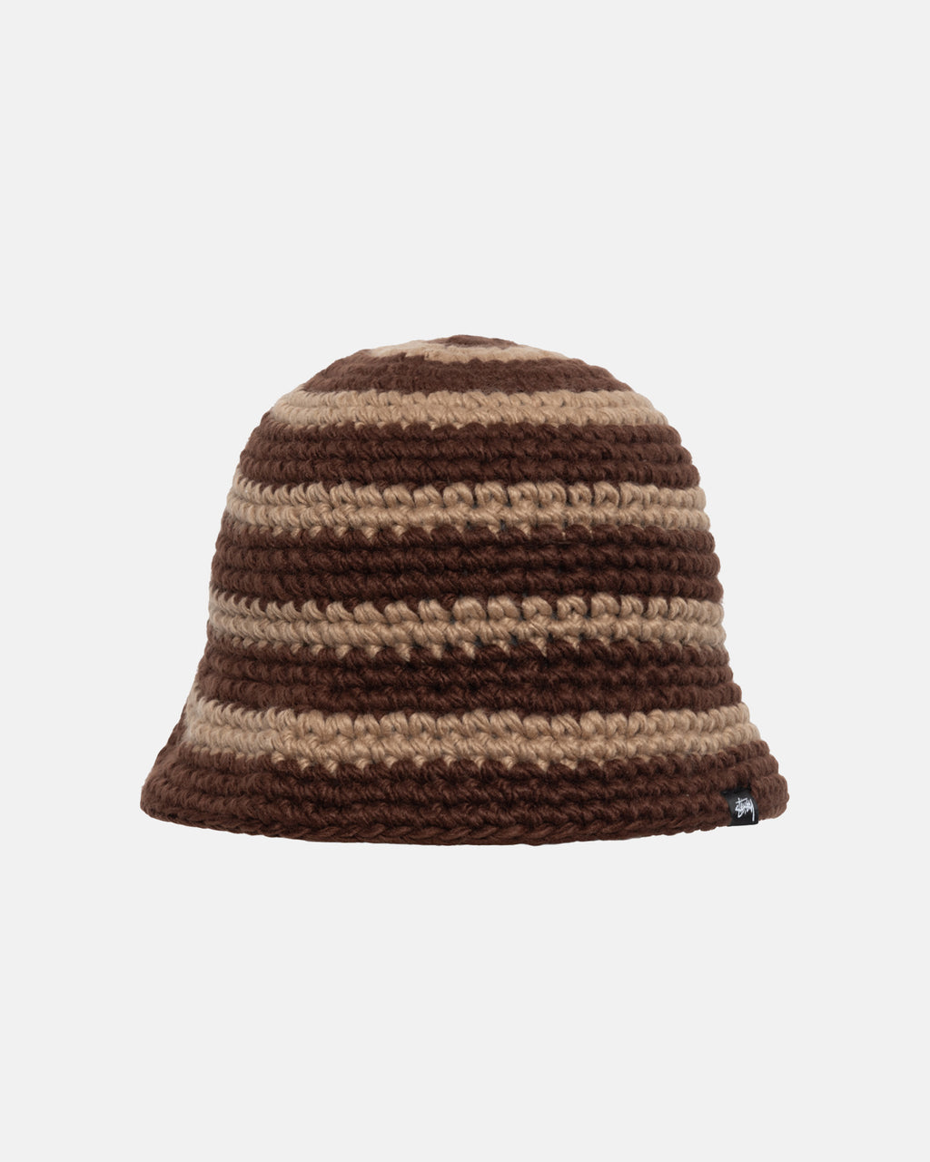 Stussy Swirl Knit Bucket Hat Brune | 9354XULAQ