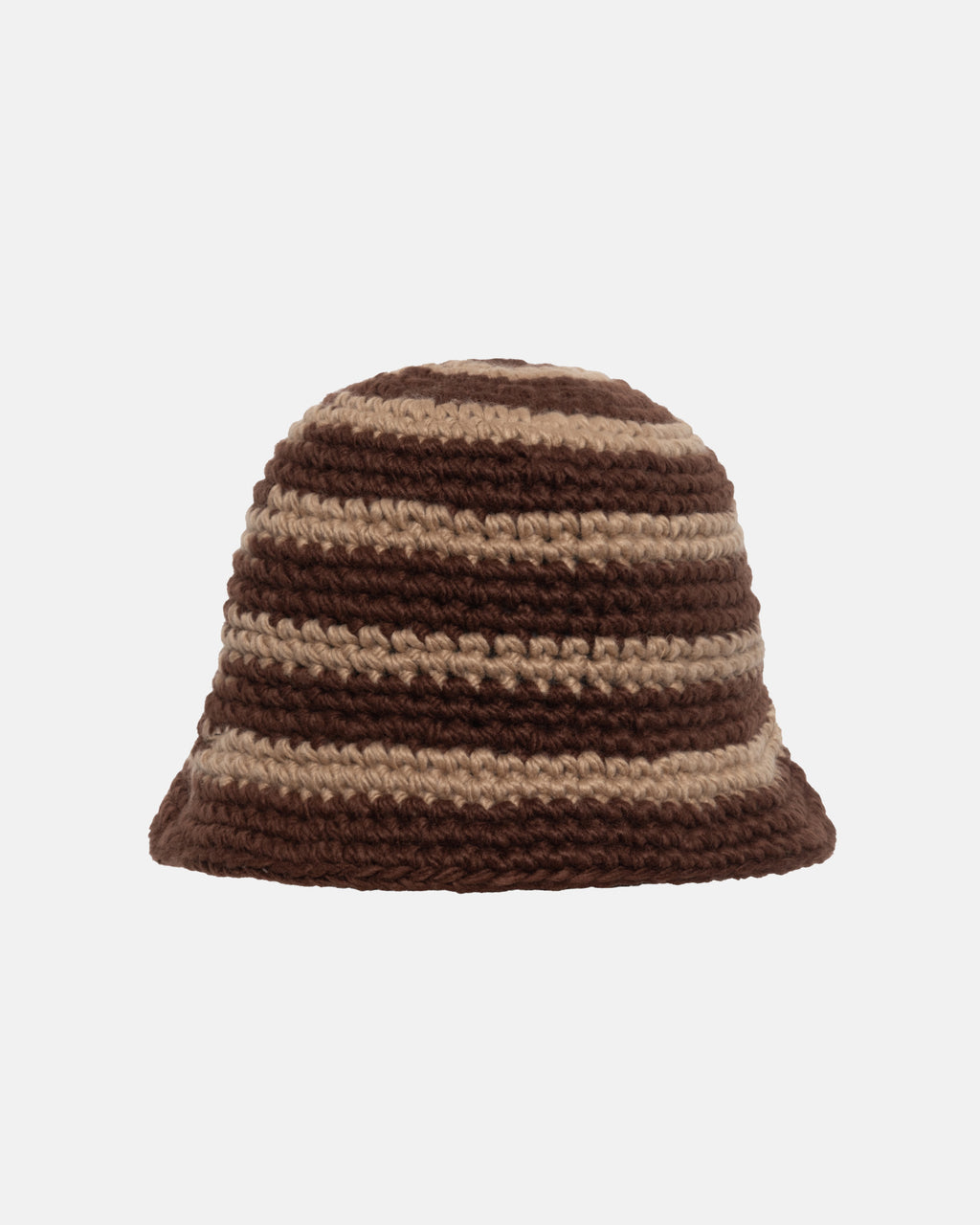 Stussy Swirl Knit Bucket Hat Brune | 9354XULAQ