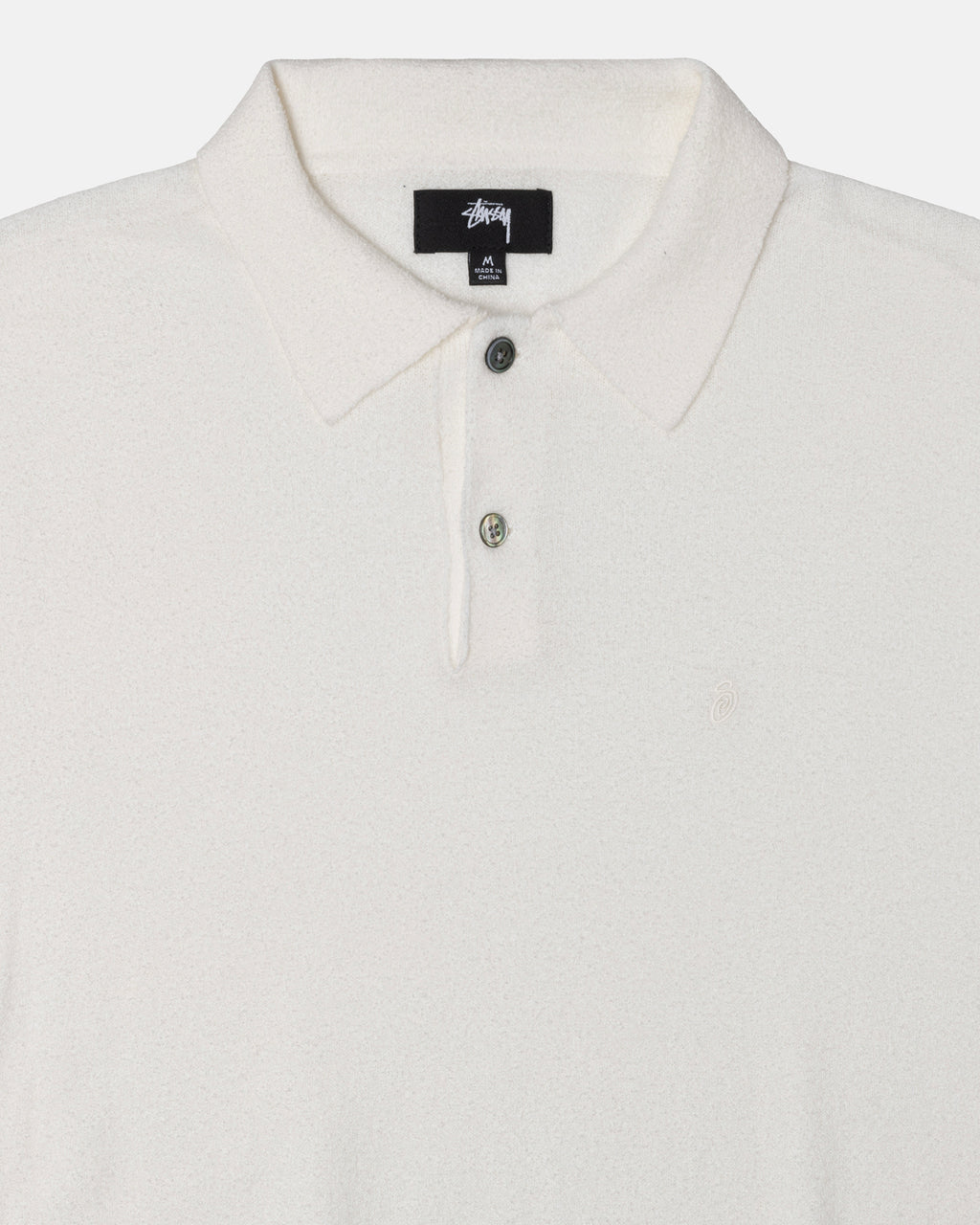 Stussy Textured Ss Polo Trøjer Beige | 2518VICKX