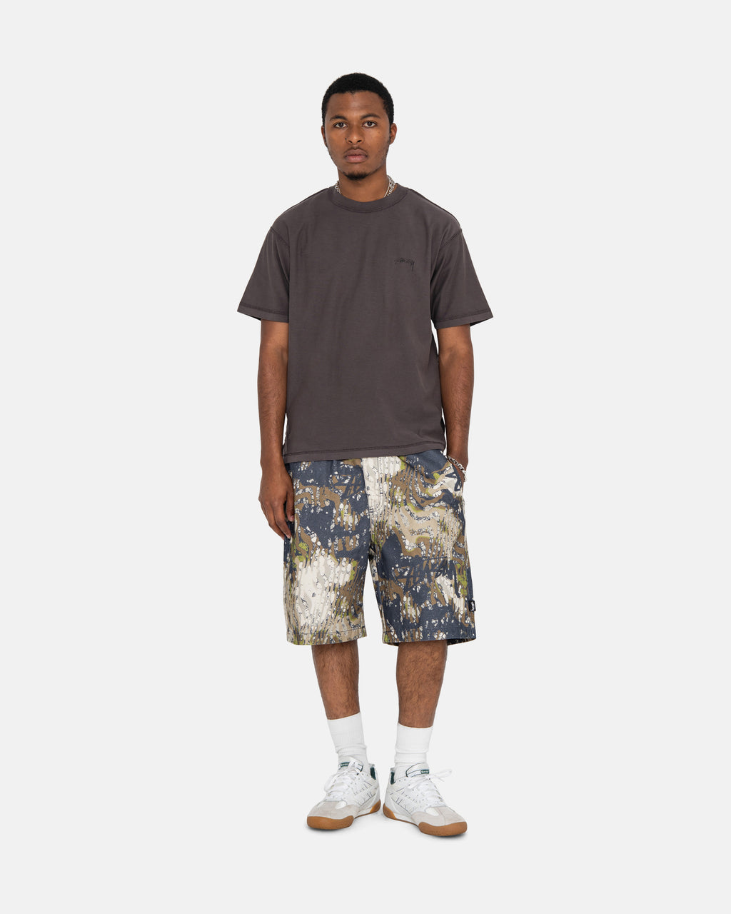 Stussy Veil Camo Beach Shorts Terranea | 5896IFLYW