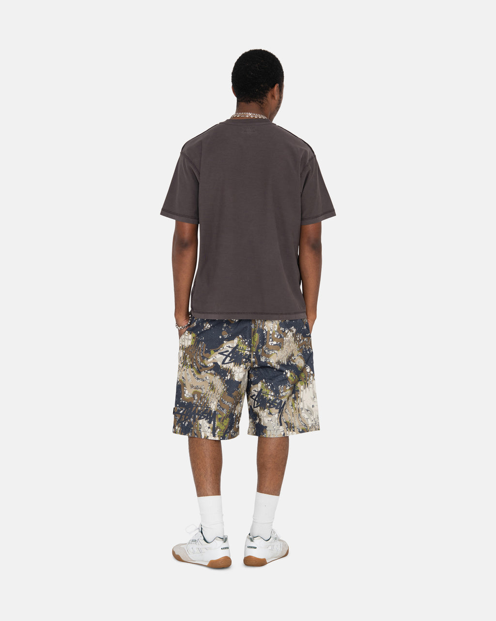 Stussy Veil Camo Beach Shorts Terranea | 5896IFLYW