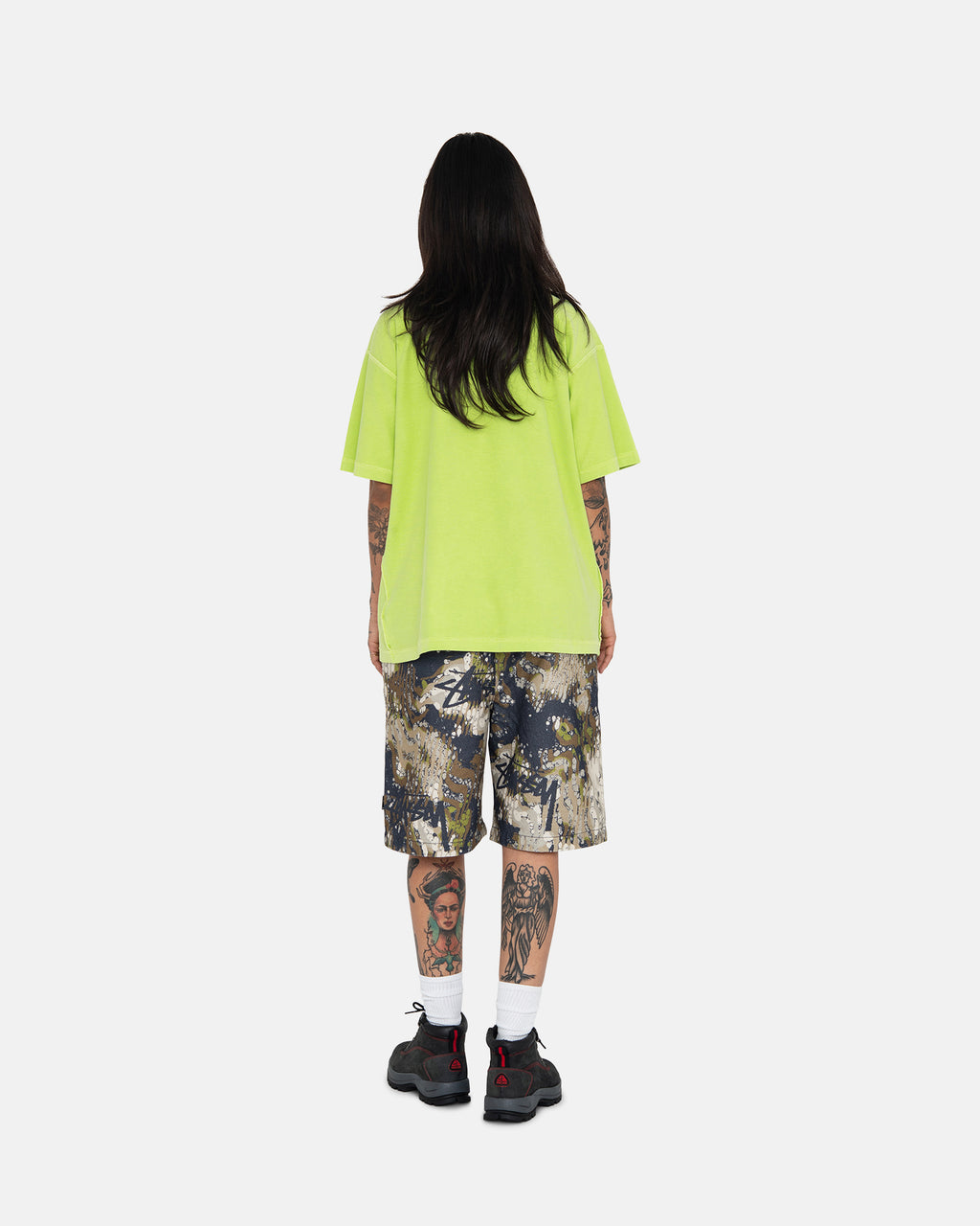 Stussy Veil Camo Beach Shorts Terranea | 5896IFLYW