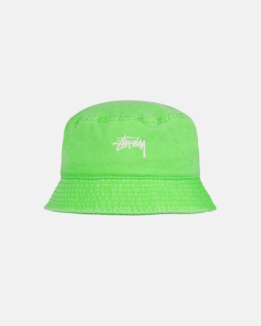 Stussy Washed Stock Bucket Hat Mintgrønne | 2107UTDPX