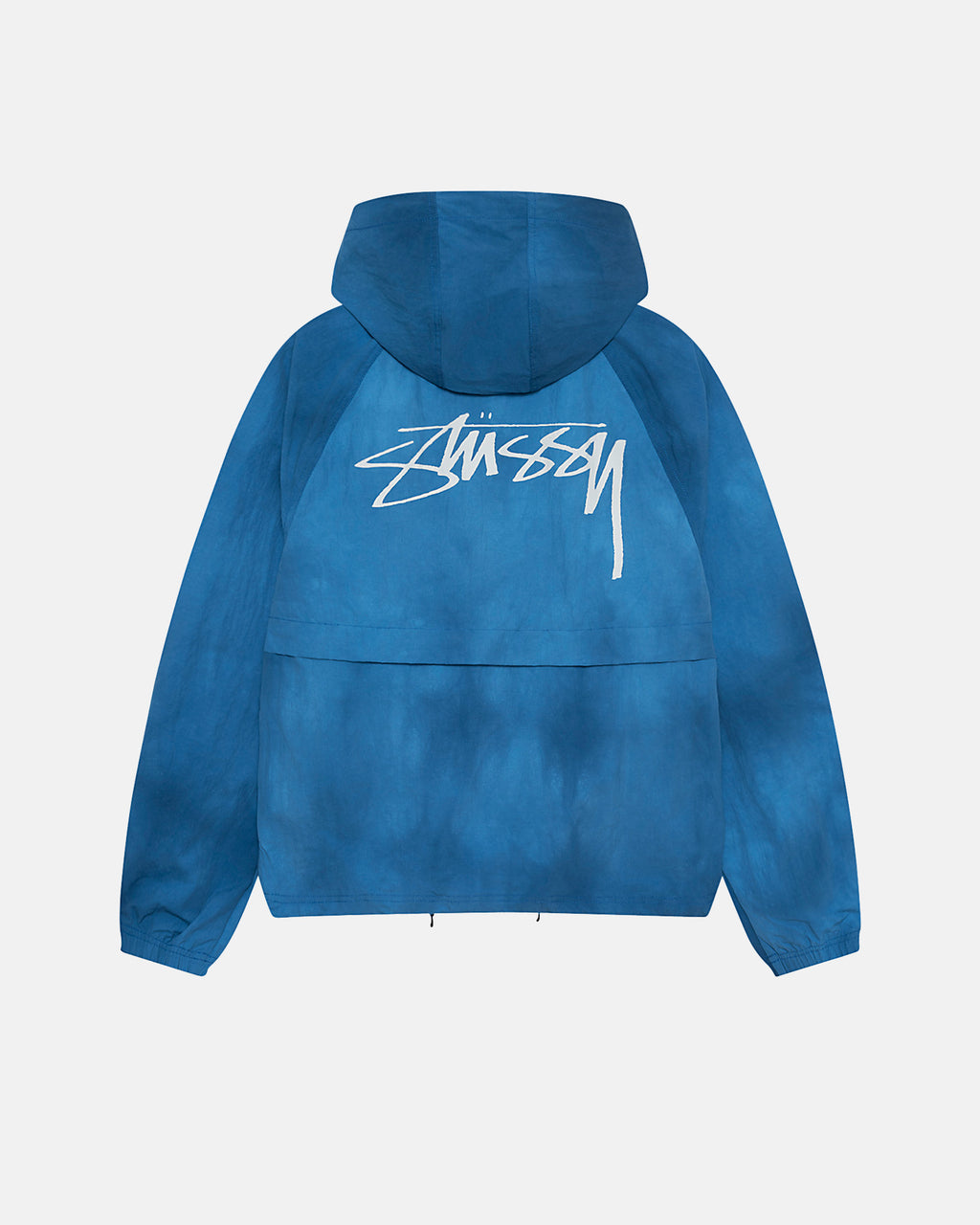 Stussy Wave Dye Beach Shell Jakke Dyb Blå | 5160LDYZE